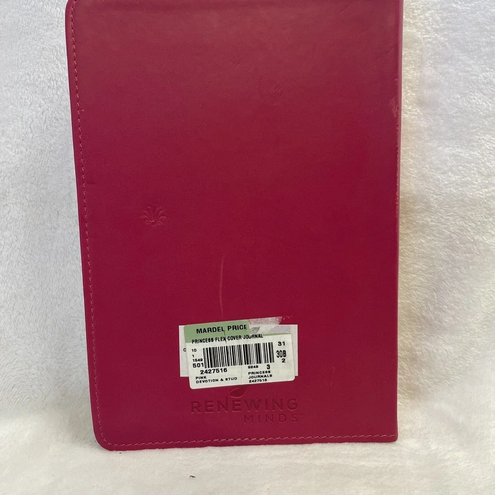 Renewing Minds God's Princess‎ Pink Faux Leather Flex Cover Journal Notebook